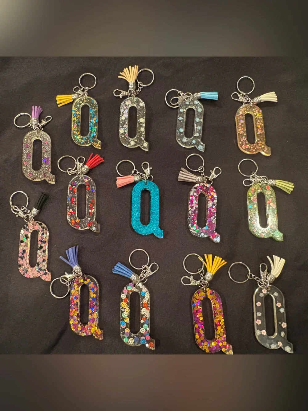 Assorted Glitter Resin 